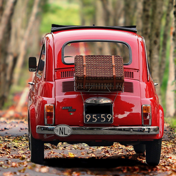 cinquecento old italian car