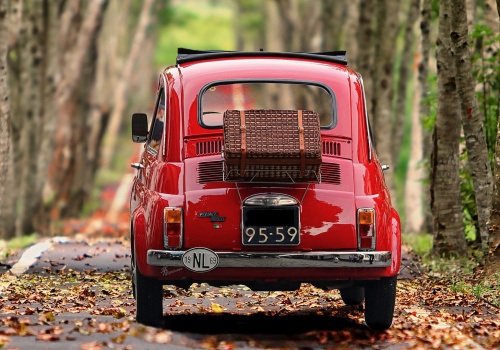 cinquecento old italian car