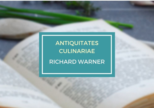 cover of the book Antiquitates culinariae