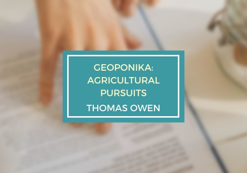 cover of the book Geoponika: Agricultural pursuits