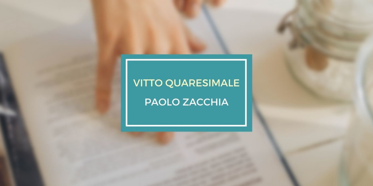 copertina del libro Vitto quaresimale