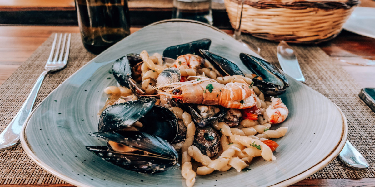 pasta e frutti di mare