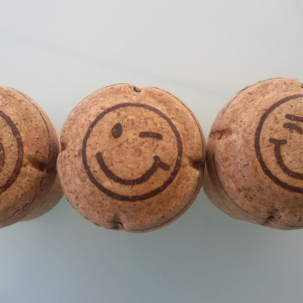 smiling corks