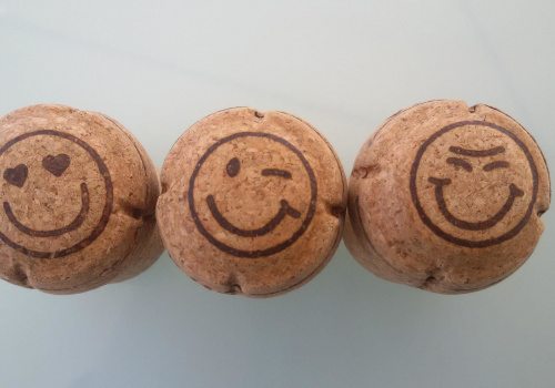 smiling corks