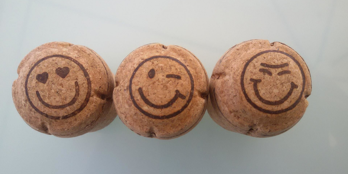 smiling corks