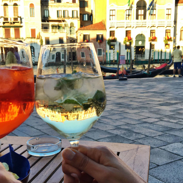 spritz and prosecco in venice