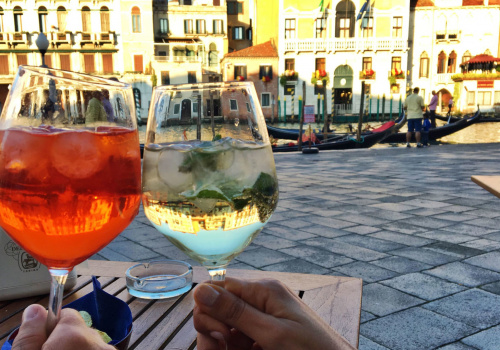 spritz and prosecco in venice